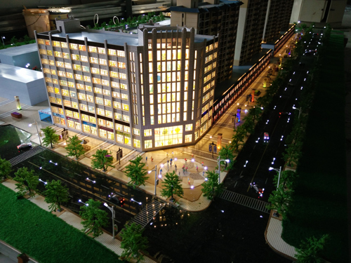 楼盘建筑模型制作