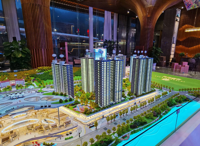 西宁模型公司沙盘模型的细部造型细节的影响