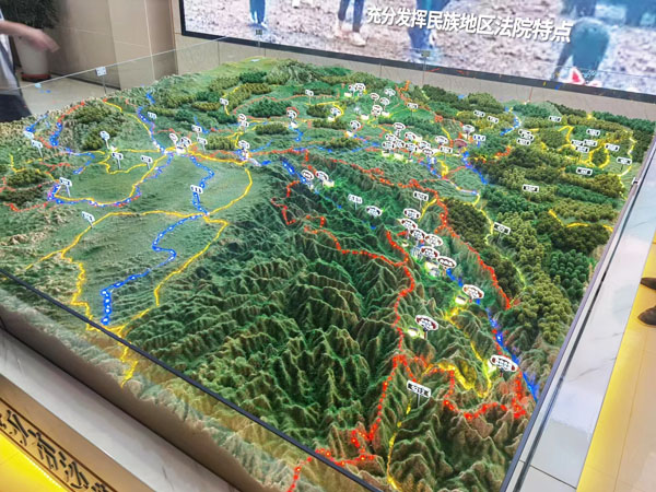 沙盘模型制作_西宁沙盘定制，手工制作建筑模型